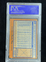 1978 Topps #262 Rudy May Orioles PSA 8 NM-Mint