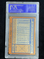 1978 Topps #317 Dave Johnson Phillies PSA 8 NM-Mint