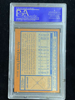1978 Topps #453 Doug Flynn Mets PSA 8 NM-Mint