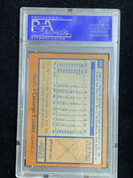 1978 Topps #500 George Foster Reds PSA 8 NM-Mint ID: 525980