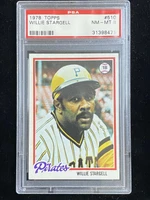 1978 Topps #510 Willie Stargell Pirates PSA 8 NM-Mint