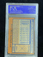 1978 Topps #646 Rick Auerbach Reds PSA 8 NM-Mint