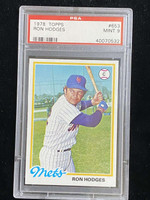 1978 Topps #653 Ron Hodges Mets PSA 9 Mint
