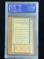 1978 OPC O-Pee-Chee #170 Steve Carlton Phillies PSA 8 NM-Mint