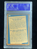 1978 OPC O-Pee-Chee #240 Pete Rose Reds PSA 8 NM-Mint Record Breaker