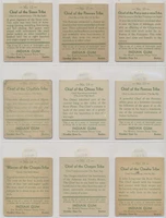 1933 Goudey R73 Indians Series of 48 Low Numbers (Red Panel)  Lot of 24  #*sku37766