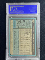 1980 Topps #32 Julio Cruz Mariners PSA 8 NM-Mint