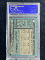 1980 Topps #398 Barry Foote Cubs PSA 8 NM-Mint
