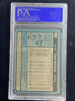 1980 Topps #427 Tom Hutton Expos PSA 8 NM-Mint