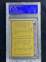 1979 Topps #3 Walter Payton Rushing Leaders PSA 8 NM-Mint Earl Campbell
