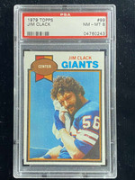 1979 Topps #99 Jim Clack Giants PSA 8 NM-Mint