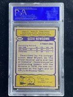 1979 Topps #308 Ozzie Newsome Browns PSA 7 Near Mint RC