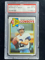 1979 Topps #400 Roger Staubach Cowboys PSA 8 NM-Mint