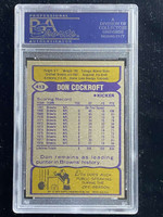 1979 Topps #413 Don Cockroft Browns PSA 7 Near Mint