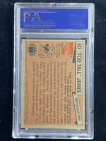 1981 Topps Coca-Cola Coke #5 Ed Too Tall Jones Cowboys PSA 7 Near Mint