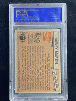 1981 Topps Coca-Cola Coke #6 Harvey Martin Cowboys PSA 9 Mint