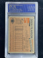 1981 Topps Coca-Cola Coke #8 Drew Pearson Cowboys PSA 7 Near Mint All Star