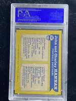 1982 Topps #267 John & Charley Hannah Patriots PSA 8 NM-Mint Football Brothers