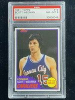 1981-82 Topps #19 Scott Wedman Cavaliers PSA 8 NM-Mint