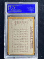 1981-82 Topps #47 Mitchell Carr Bratz Cavaliers PSA 8 NM-Mint Team Leaders