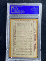 1981-82 Topps #55 Kareem Abdul-Jabbar Lakers PSA 8 NM-Mint Team Leaders