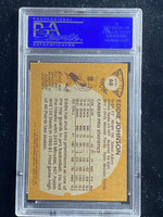 1981-82 Topps East #68 Eddie Johnson Hawks PSA 9 Mint ID: 526386