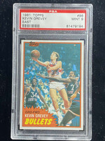 1981-82 Topps East #96 Kevin Grevey Bullets PSA 9 Mint