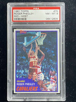 1981-82 Topps Mid-West #75 Roger Phegley Cavaliers PSA 8 NM-Mint