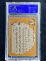 1981-82 Topps Mid-West #77 Abdul Jeelani Mavericks PSA 8 NM-Mint