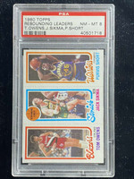 1980-81 Topps  Owens Sikma Short PSA 8 NM-Mint