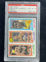 1980-81 Topps  Bantom Dantley Bailey PSA 8 NM-Mint