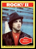 1979 Topps Rocky 2 #1 Meet Rocky Balboa RC First Card Near Mint Sylvester Stallone ID: 527066