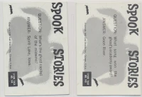 1962-65 Leaf Spook Stories Series 2 (#73 to #144) Partial Set 65/72  #*sku37774