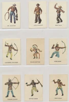1960's Marx U28 Warriors of the World Action Figure Card  Lot of 46 different  #*sku37778