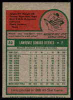 1975 Topps Mini #49 Larry Dierker Ex-Mint 