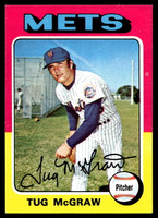 1975 Topps Mini #67 Tug McGraw Near Mint+ 