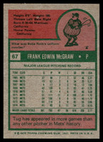 1975 Topps Mini #67 Tug McGraw Near Mint+ 