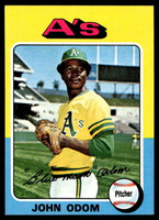 1975 Topps Mini #69 Johnny Odom Near Mint+  ID: 527129