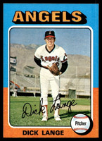 1975 Topps Mini #114 Dick Lange Near Mint  ID: 527170
