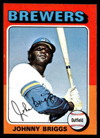 1975 Topps Mini #123 Johnny Briggs Near Mint+ 