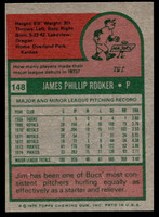 1975 Topps Mini #148 Jim Rooker Near Mint  ID: 527204