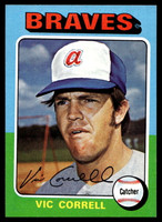 1975 Topps Mini #177 Vic Correll Near Mint+ RC Rookie 