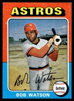 1975 Topps Mini #227 Bob Watson Near Mint+  ID: 527280