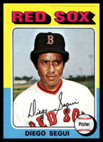 1975 Topps Mini #232 Diego Segui Near Mint 