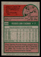 1975 Topps Mini #252 Fred Scherman Near Mint  ID: 527303