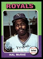 1975 Topps Mini #268 Hal McRae Near Mint+ 