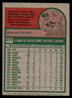 1975 Topps Mini #277 Frank Taveras Near Mint  ID: 527328