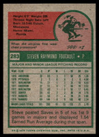 1975 Topps Mini #283 Steve Foucault Near Mint+ 