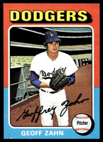1975 Topps Mini #294 Geoff Zahn Near Mint RC Rookie  ID: 527345