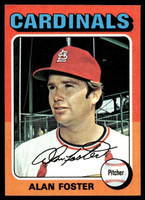 1975 Topps Mini #296 Alan Foster Ex-Mint 